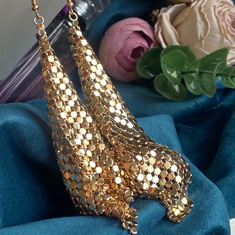گوشواره مجلسی زنانه دخترانه وارداتی خاص جدید شیک برای مهمانی و تولد